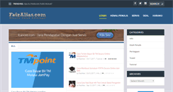 Desktop Screenshot of faizalias.com